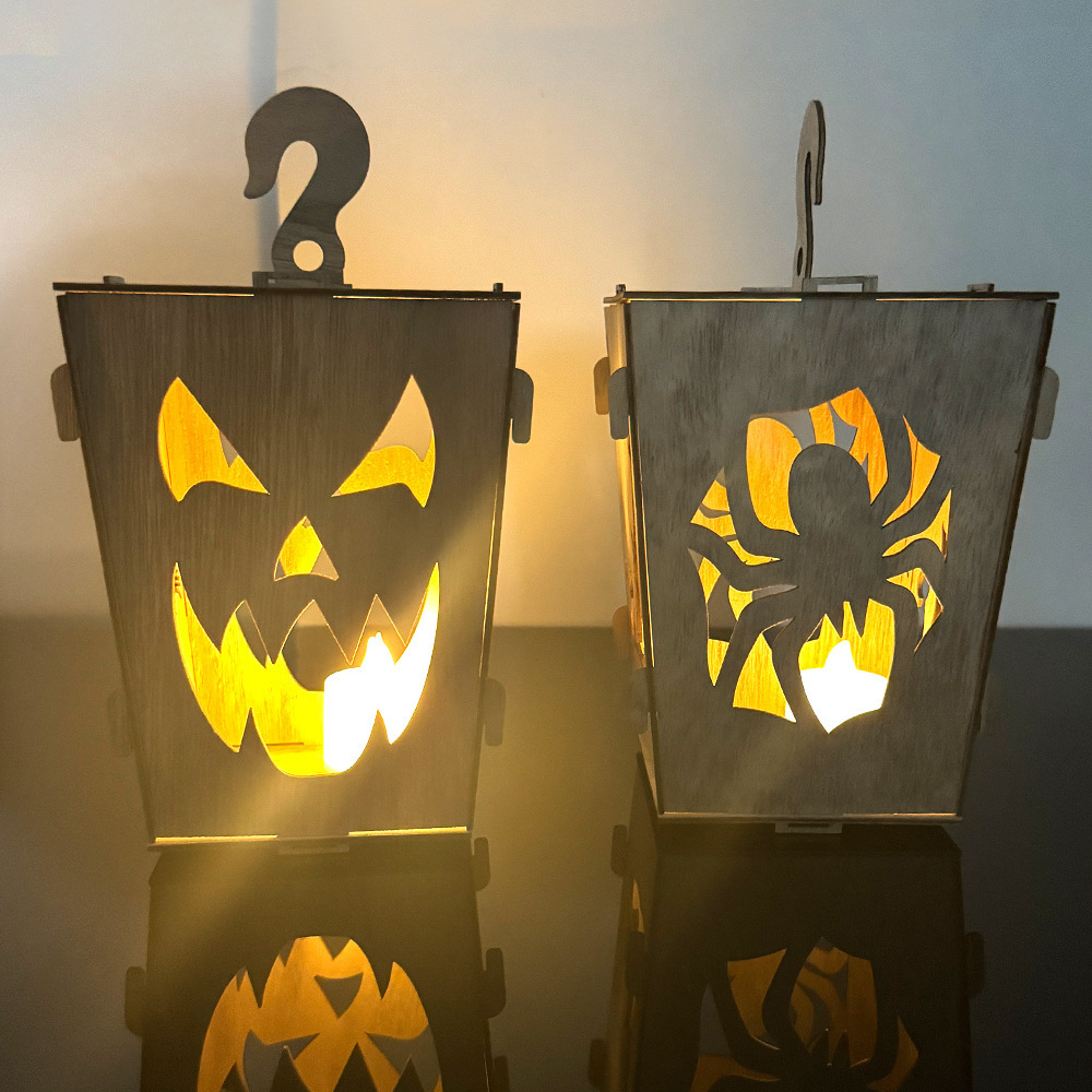 Wooden Lantern Site Decoration Props - Image 3