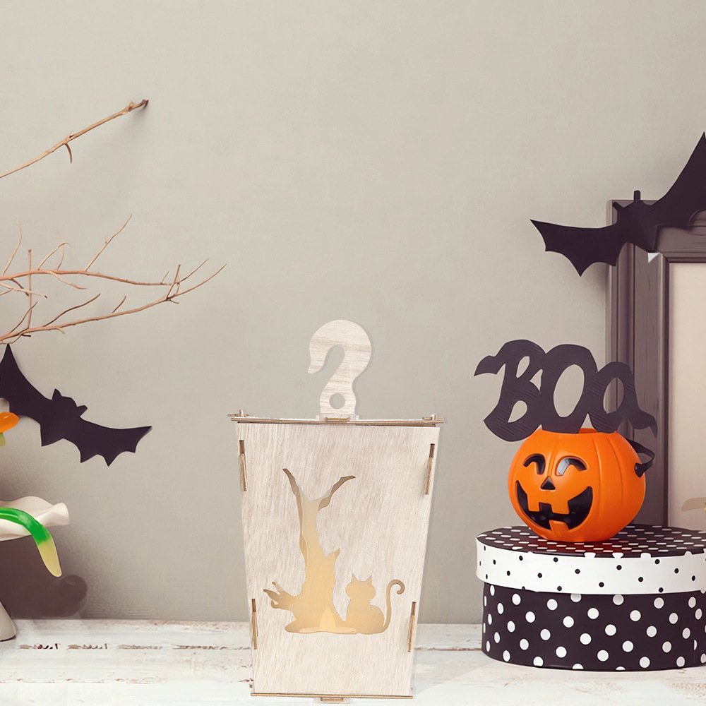 Wooden Lantern Site Decoration Props - Image 7