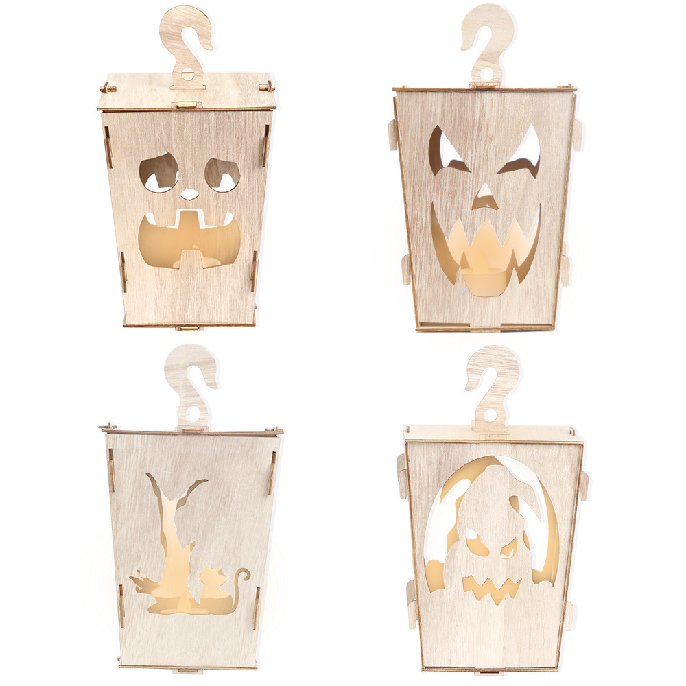 Wooden Lantern Site Decoration Props - Image 5